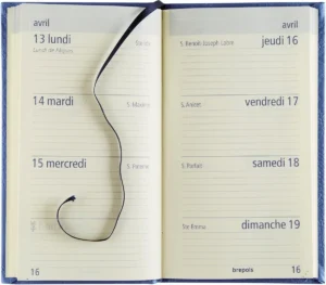 Brepols agenda Optivision Pocket Franstalig, Classica, assorti, 2027 — detail 2