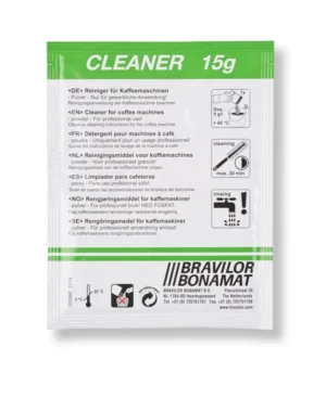 Bravilor Bonamat Cleaner, reinigingsmiddel voor filterkoffiezetapparaten, doos van 4 x 15 zakjes van 15 g — elektro