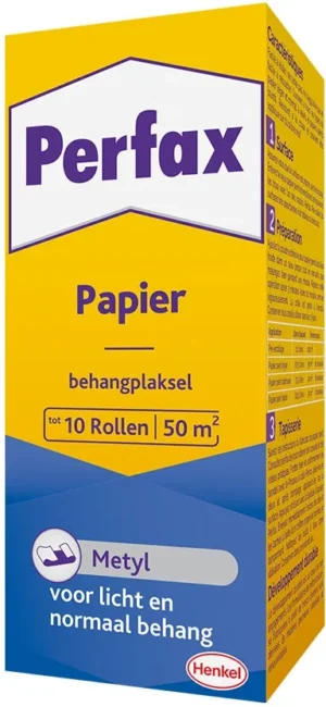 Perfax behangplaksel Metyl — lijm