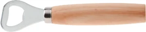Cosy flesopener van rubberwood met een lengte van 14,7 cm