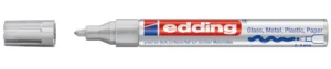 Edding glanslakmarker e-750 CR zilver — paint markers