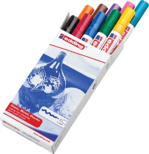 Edding glanslakmarker 750, set van 10 stuks in geassorteerde kleuren — paint markers