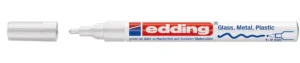 Edding glanslakmarker e-751 CR wit — paint markers