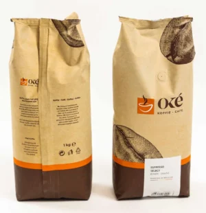 Zak OKE Koffie Espresso Select koffiebonen van 1 kg