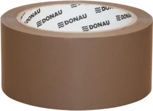 DONAU verpakkingsplakband Hot-Melt, 50 micron, 48 mm x 66 m, bruin — detail 2