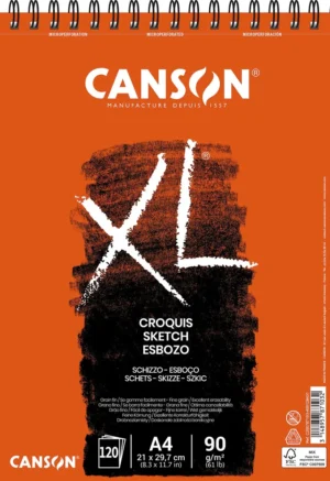 Canson schetsboek XL, 90 g/m², ft A4, 120 vel — schetsblok