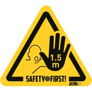 Waarschuwingssticker, houd afstand 1 — signalisatie