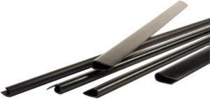Pavo klemstrips, pak van 100 stuks, 6 mm, zwart — detail 2