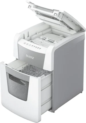 Leitz IQ Autofeed small office 100 papiervernietiger P4 — detail 2