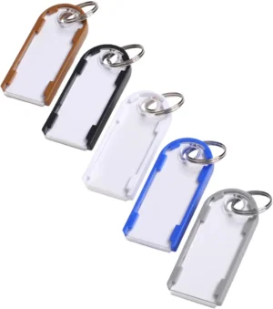 Pavo Magnettag sleutelhanger, pak van 10 stuks, assorti — sleutelkastjes en -hangers