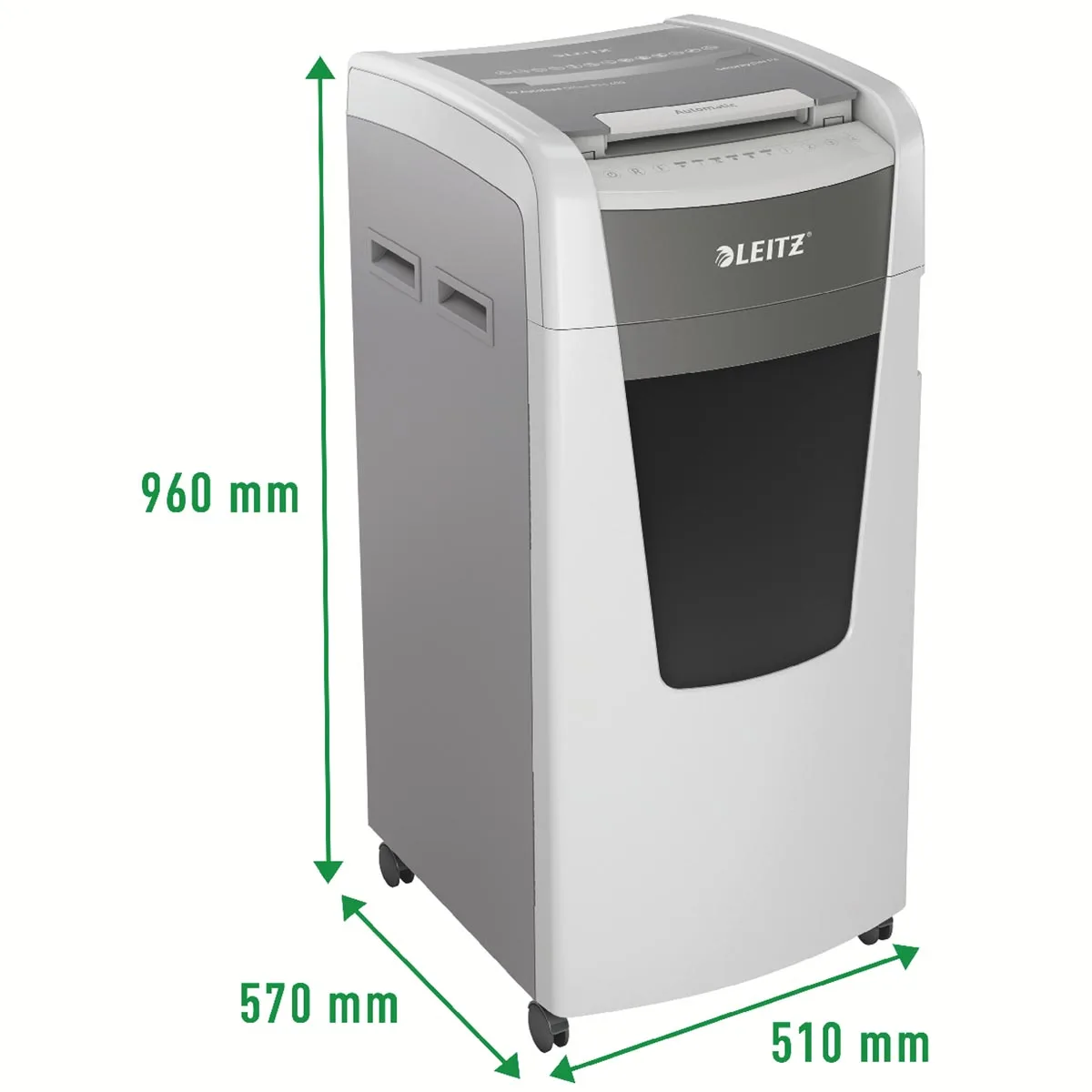 Leitz IQ Autofeed office pro 600 papiervernietiger P4 — detail 3