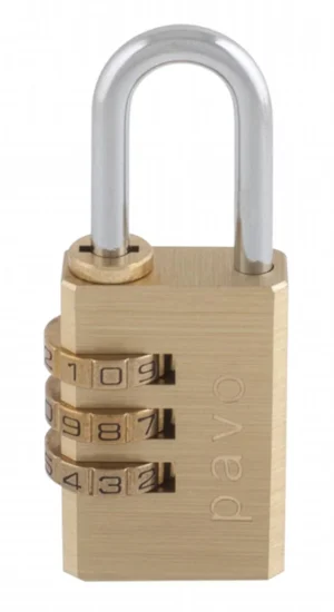 Pavo hangslot 28 mm, met cijferslot