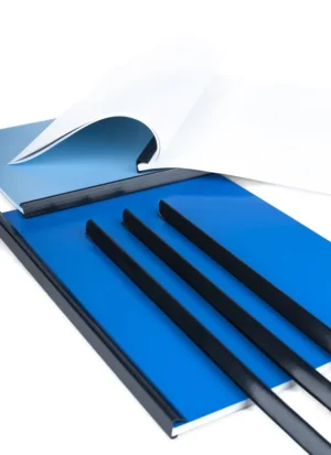Pavo klemstrips, pak van 25 stuks, 15 mm, zwart — toebehoren voor thermische inbindmachines