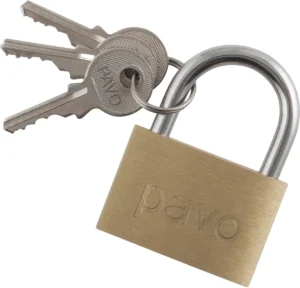Pavo hangslot 40 mm met sleutelslot — productfoto 2