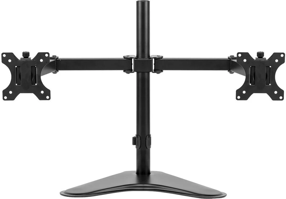 Fellowes Seasa monitorarm, vrijstaand, voor 2 schermen, horizontaal — detail 8