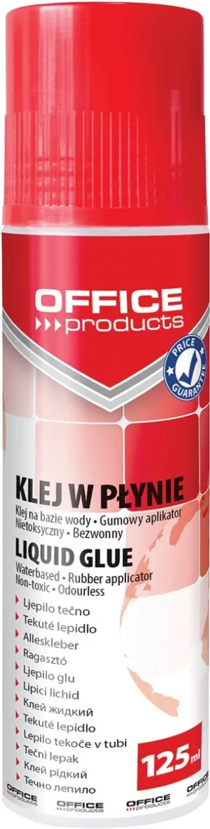OFFICE products vloeibaar lijm, transparant, 125 ml — detail 2