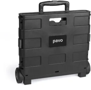 Opvouwbare steekwagen met krat, ft 38 x 36 x 31 cm, maximum 20 kg — detail 2