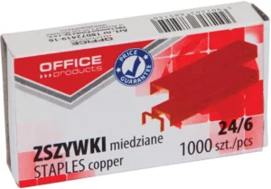 OFFICE products nietjes 24-6, verkoperd, doos van 1000 stuks