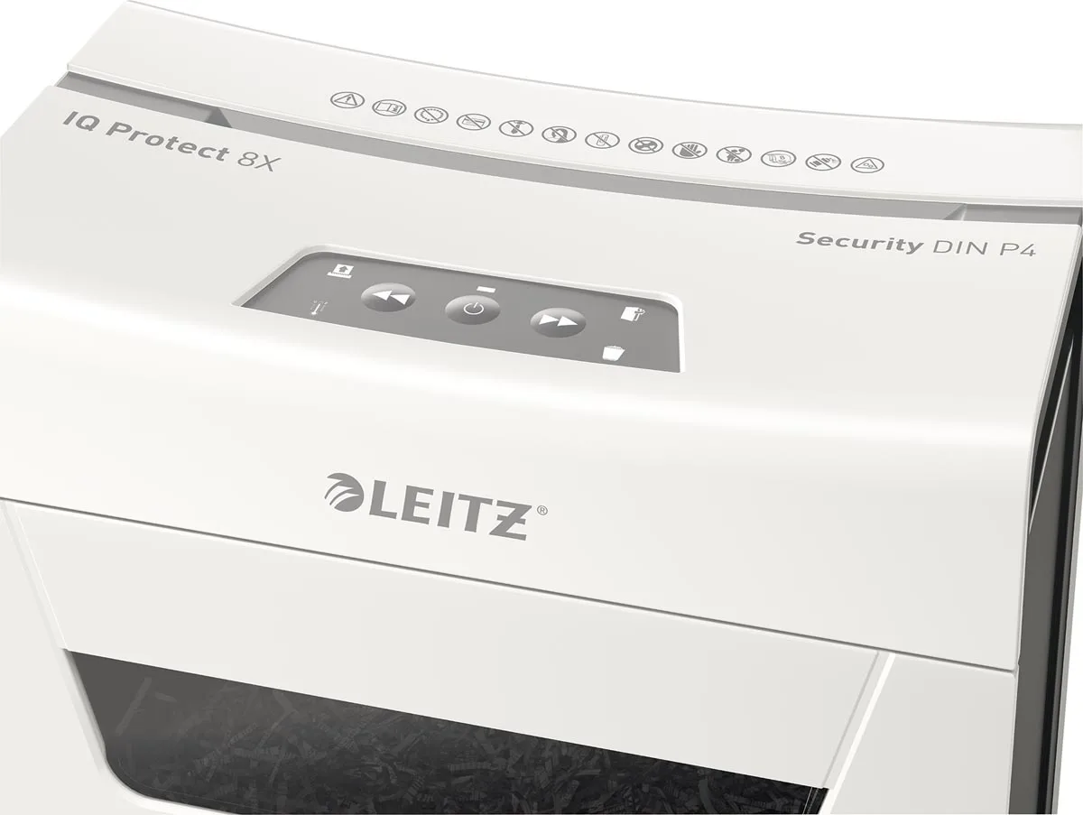 Leitz IQ Protect Premium papiervernietiger 8X — detail 6
