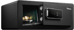 De Raat Sentry LX110B biometrische kluis, zwart — detail 2