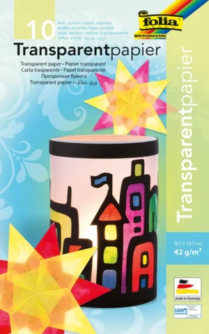 Folia transparant papier — hobbypapier en -karton