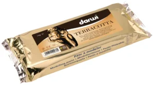 Darwi boetseerpasta Terracotta, pak van 1 kg — zelfhardende boetseerpasta