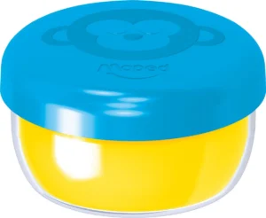 Maped vingerverf Color'Peps Early Age, doos van 4 potjes van 80 ml in geassorteerde kleuren — detail 2