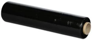 Wikkelfolie, ft 50 cm x 300 m, 20 mu, zwart — detail 2
