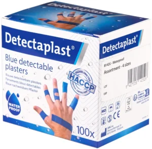 Detectaplast Universal pleister, assorti afmetingen, pak van 100 stuks — detail 2