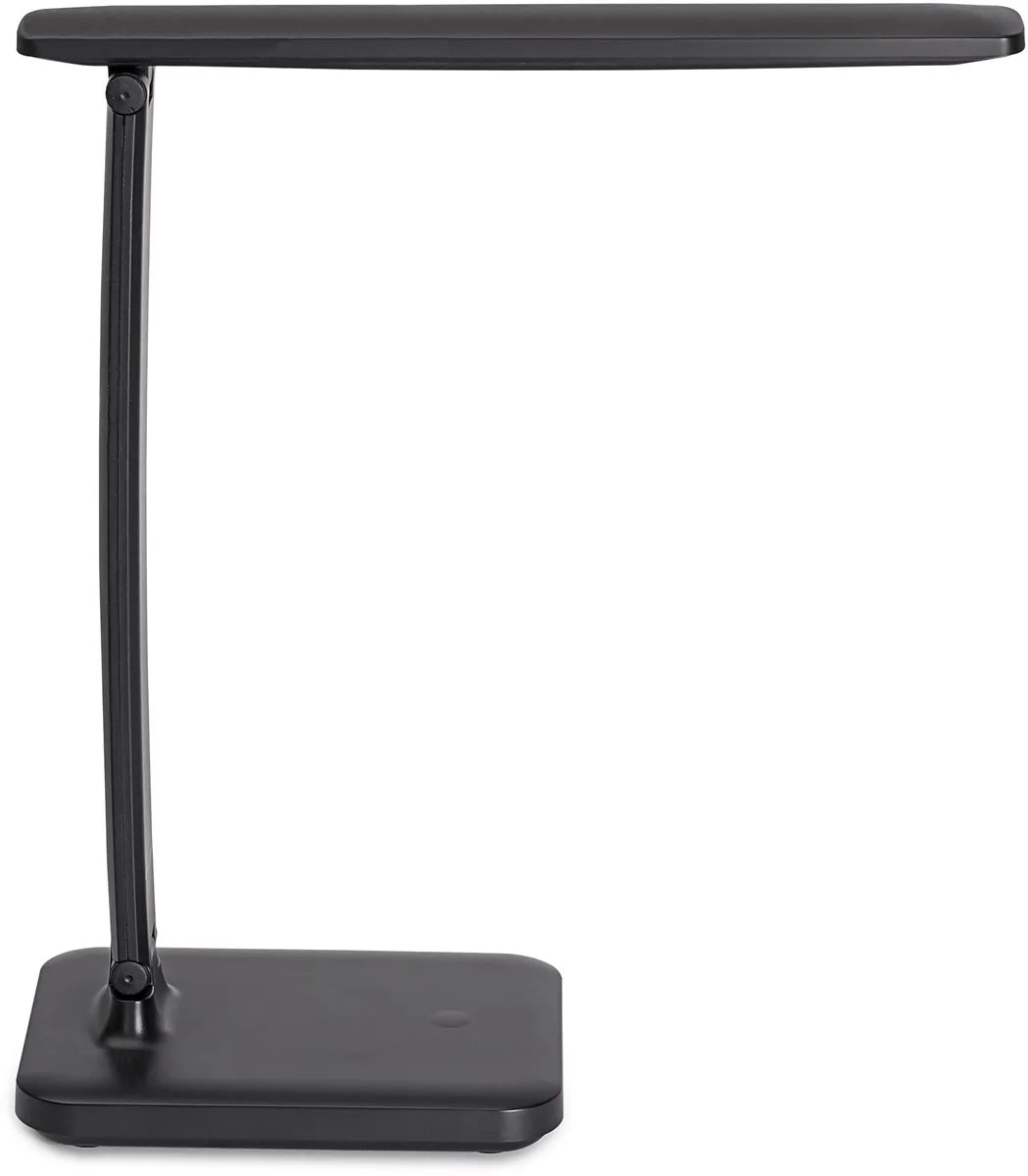 MAUL bureaulamp Sally, LED, dimbaar, op voet, zwart — detail 2