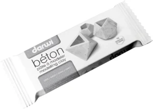 Darwi boetseerpasta Beton, pak van 500 gram — zelfhardende boetseerpasta
