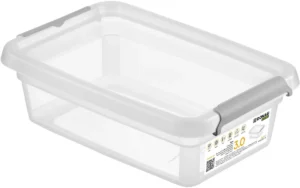 DONAU Home opbergdoos, 3 liter, transparant