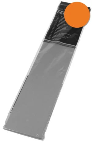 Folia crêpepapier, ft 250 x 50 cm, 32 gram, lichtoranje — hobbypapier en -karton