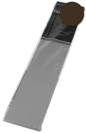 Folia crêpepapier, ft 250 x 50 cm, 32 gram, chocoladebruin — hobbypapier en -karton