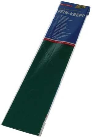 Folia crêpepapier, ft 250 x 50 cm, 32 gram, mosgroen — hobbypapier en -karton