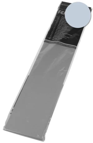 Folia crêpepapier, ft 250 x 50 cm, 32 gram, zilver — hobbypapier en -karton