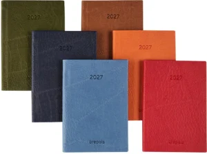 Brepols Delta Lucca, geassorteerde kleuren, 2027 — zakagenda 2027
