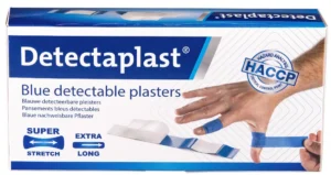Detectaplast Elastic textielpleister, ft 180 x 20 mm, pak van 100 stuks — ehbo-artikel