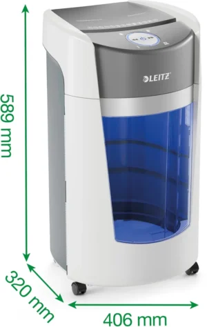 Leitz IQ OptiMax Office 550 papiervernietiger P5 — detail 2
