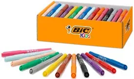 Bic Kids viltstift Visacolor XL, classpack, doos van 96 stuks