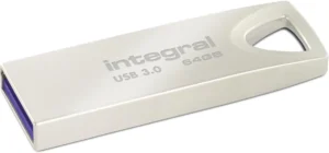 Integral ARC USB stick 3.0, 64 GB, zilver — usb sticks