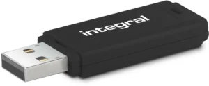 Integral Black USB stick 3.0, 128 GB, zwart — usb sticks