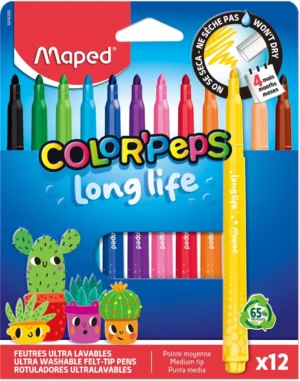 Maped viltstift Color'Peps, blister van 12 stuks