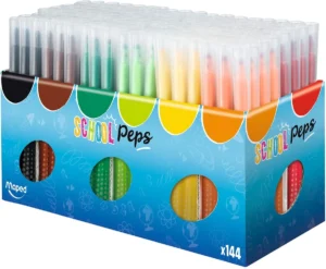 Maped viltstift Color'Peps, doos van 144 stuks (classpack)