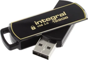 Integral 360 Secure USB 3.0 stick, 128 GB — usb sticks