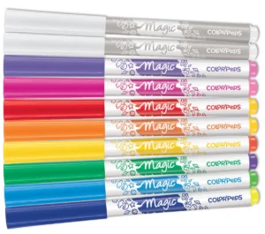 Maped viltstift Color'Peps Magic, etui van 10 stuks in geassorteerde kleuren en 2 magic stiften — detail 2