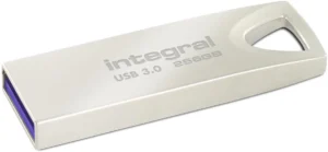 Integral ARC USB stick 3.0, 256 GB, zilver — usb sticks