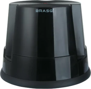 Rolkruk Essential, uit kunststof, zwart — ladders en opstapjes