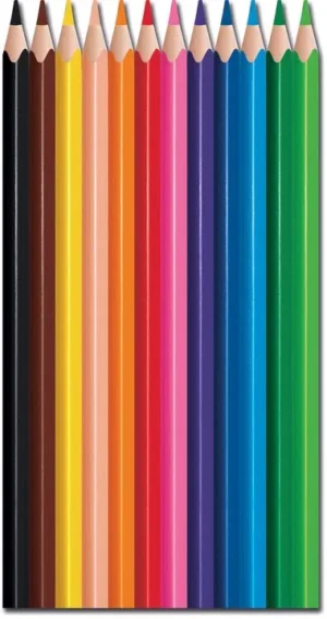 Maped kleurpotlood Color'Peps Strong, 12 potloden in een kartonnen etui — detail 2