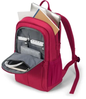 Dicota laptoprugzak Eco Scale, voor laptops tot 15,6 inch, rood — detail 2